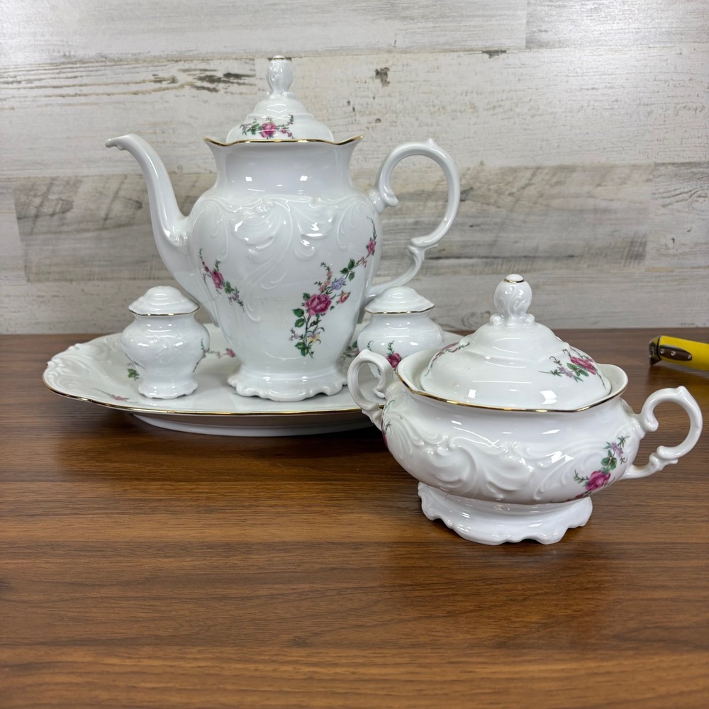 Royal Kent Collection Poland Pitcher Salt Pepper Shaker,‎  Soup Tureen Platter